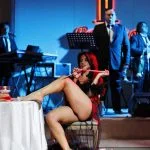 rosolino ristorante Claudia letizia performer attrice grande fratello gieffina burlesque lady letizia