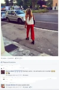 Giorgio e Aurora ed il feeling su Facebook