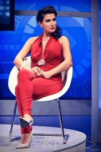 Claudia Letizia lady letizia in burlesque goal show napoli TV burlesque grande fratello