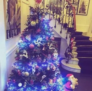 L'albero di Natale dei vip