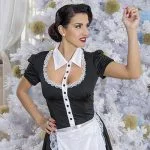 Claudia Letizia attrice fashion burlesque TV fiction