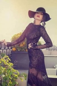 Copertina: la modella e attrice Lidia Stallo