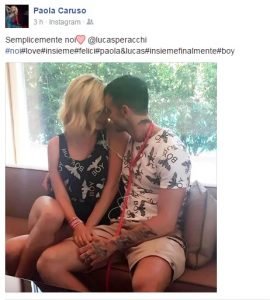 Isola dei Famosi: Paola Caruso e Lucas Peracchi