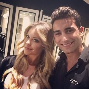 Ugo lepre cotril parrucchiere dei vip celebrities Belen Rodriguez Cecilia Rodriguez Claudia galanti Costanza Caracciolo paia Hilton striscia la notizia velin