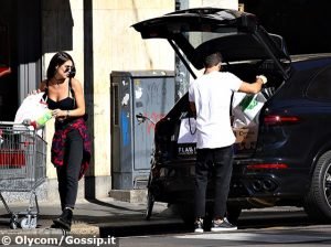 Andrea Iannone cecilia Rodriguez Belen Rodriguez francesco monete Stefano de Martino Santiago