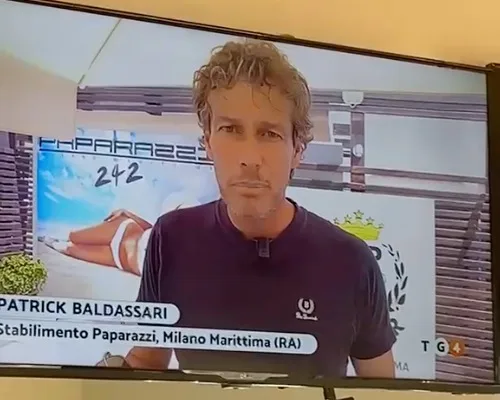 I Tg nazionali al Paparazzi Milano Marittima per raccontare la “rinascita” della spiaggi