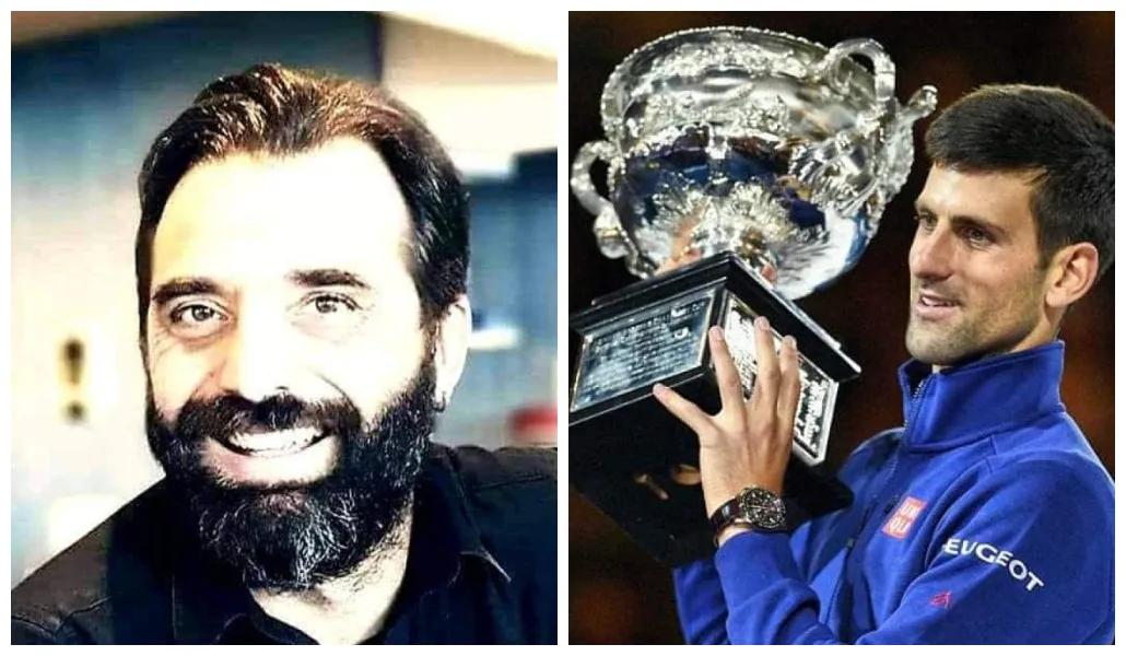 Mario Fucili, protagonista della partita del cuore a Belgrado