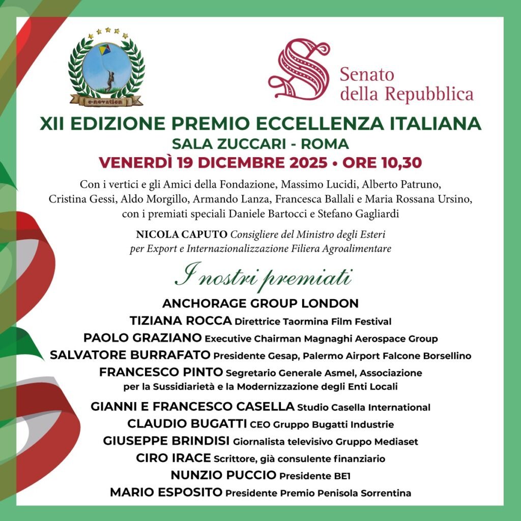 eccellenze italiane 2026
