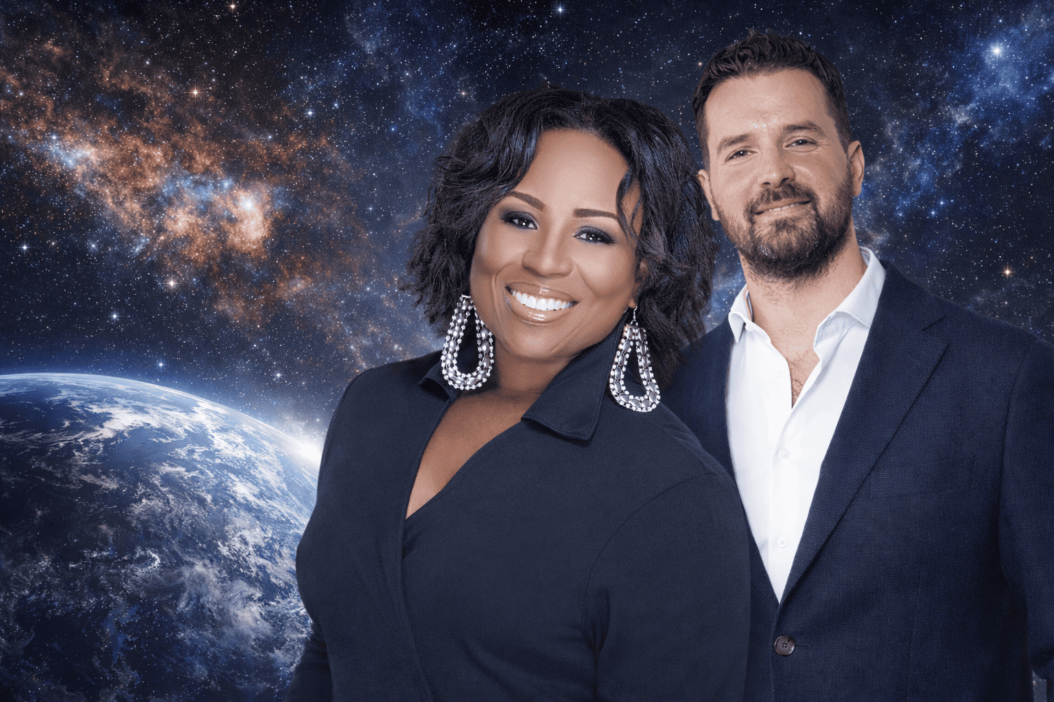 Camille Wardrop Alleyne e Andrea Iervolino Space 11 ph ai